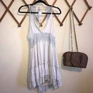 Baby Doll Open Back Dress